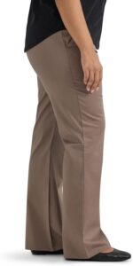 Women Plus Size Wrinkle Free Mid Rise Bootcut Pant - Image 2