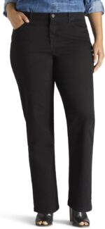 womens Plus Size Instantly Slims Classic Relaxed Fit  Straight Leg Jean