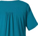 Women Plus Size Tops Short  Blouses Flowy Summer Tunic Tops M-4X - Image 2