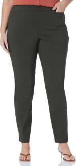 Women Plus Size Super Stretch Millenium Welt Pocket Pull on Pant