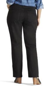womens Plus Size Instantly Slims Classic Relaxed Fit  Straight Leg Jean - Image 2